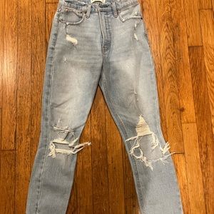 Abercrombie skinny high rise jeans